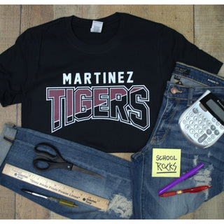 Martinez Tigers - Split T-Shirt