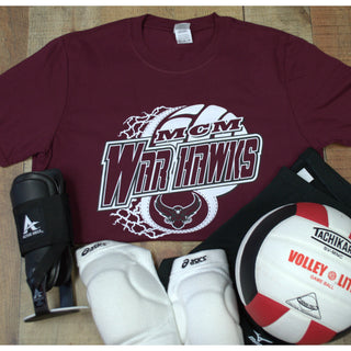 McMurry University War Hawks - Volleyball T-Shirt