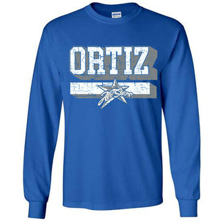 Ortiz All-Stars - Shadow Stripe Long Sleeve T-Shirt