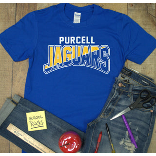Purcell Jaguars - Split 1/2 T-Shirt