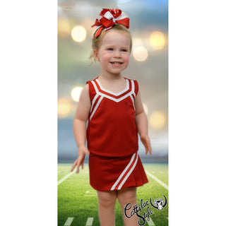 Red & White Cheer Suit