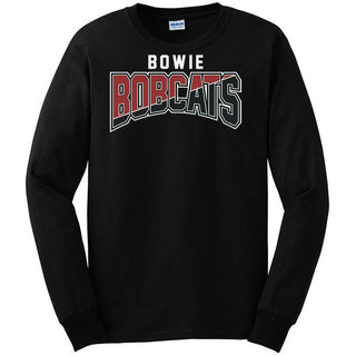Bowie Bobcats - Split Long Sleeve T-Shirt