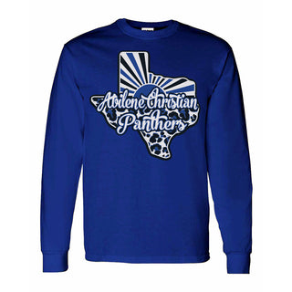 Abilene Christian Panthers - Texas Sunray Long Sleeve T-Shirt
