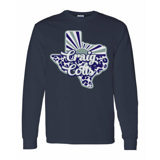 Craig Colts - Texas Sunray Long Sleeve T-Shirt