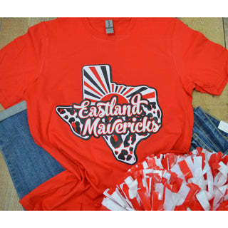 Eastland Mavericks - Texas Sunray T-Shirt