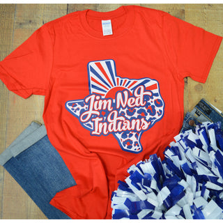 Jim Ned Indians - Texas Sunray T-Shirt