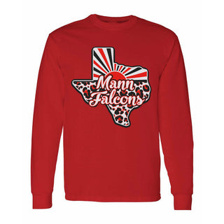 Mann Falcons - Texas Sunray Long Sleeve T-Shirt
