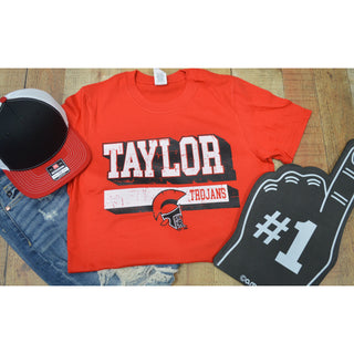 Taylor Trojans - Shadow Stripe T-Shirt
