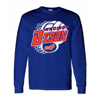 Madison Bison - Volleyball Long Sleeve T-Shirt