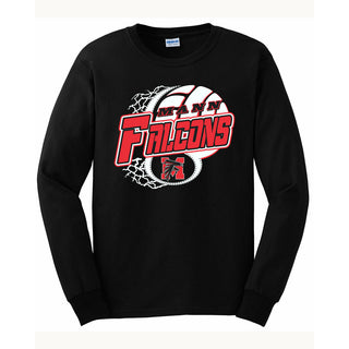 Mann Falcons - Volleyball Long Sleeve T-Shirt