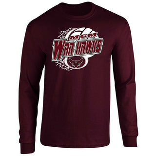 McMurry University War Hawks - Volleyball Long Sleeve T-Shirt