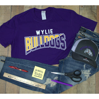 Wylie Bulldogs - Split T-Shirt
