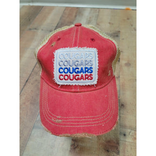 Cougars Repeat Patch Distressed Mesh Cap